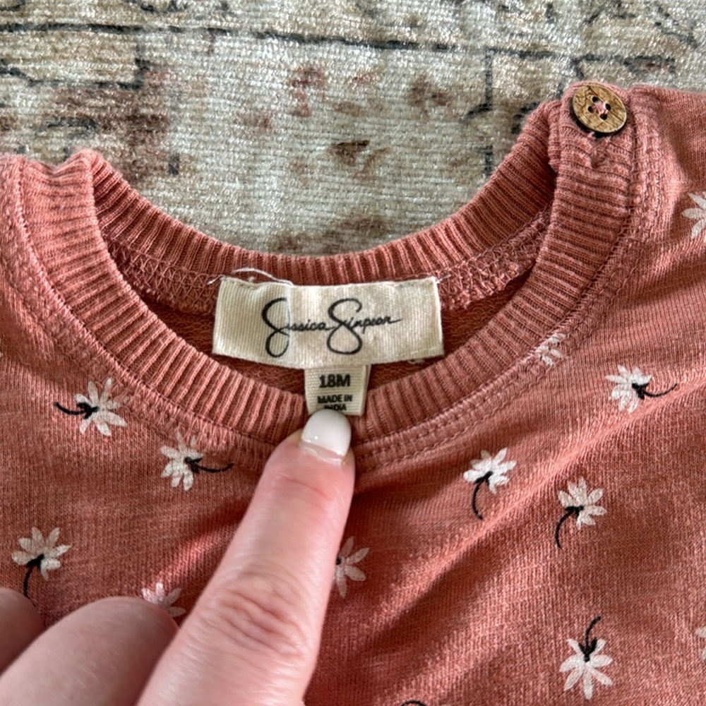 Jessica Simpson Baby Girl 3 Piece Set - Picture 6 of 10